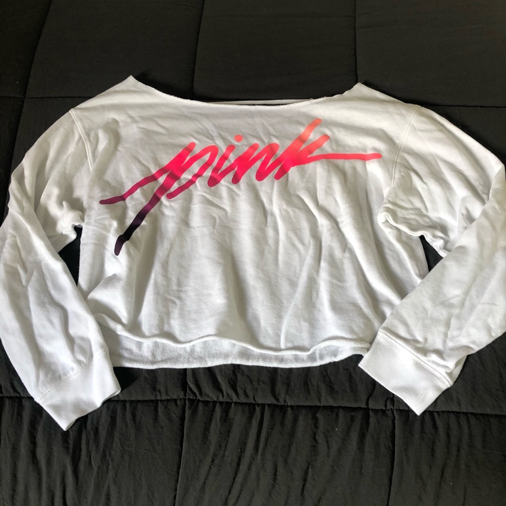 Pink off the shoulder top